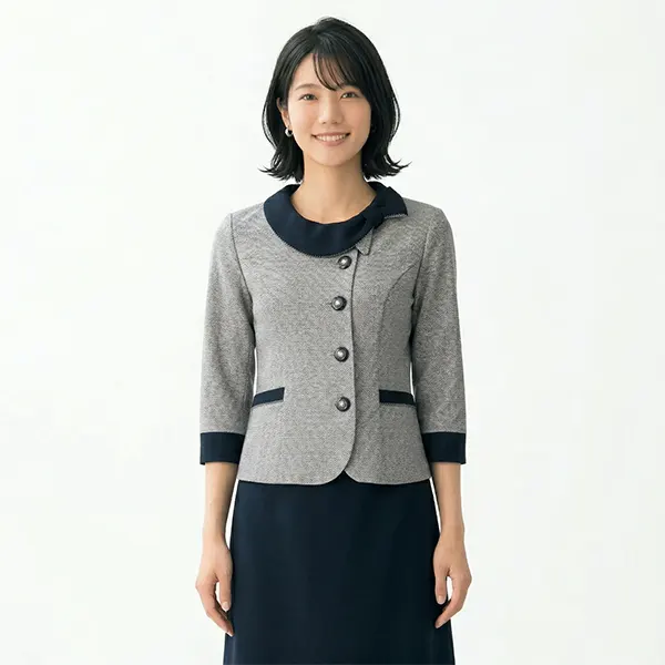 26775-8 七分袖オーバーブラウス